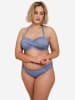 SugarShape Multiway-Bikini-Top MONACO in blue-grey swim