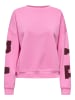 ONLY Sweatshirt in Fuchsia Pink