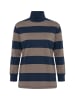 Ulla Popken Sweatshirt in kieselbraun