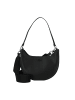 Lacoste Chantaco Classics Schultertasche Leder 23 cm in noir