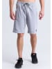 erima Herren Essential Sweatshorts in hellgrau melange/schwarz