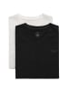 Gant T-Shirt 2er Pack in Schwarz/Weiß