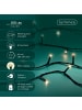 LUMINEO USB-Lichterkette BASIC Twinkle, 100 LED 7,4 m schwarzes Kabel in warm weiß