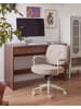 Beliani Bürostuhl PARAMUS in Beige - (W) 60 x (H) 81 x (L) 65 cm