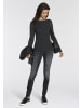 Melrose Strickpullover in schwarz