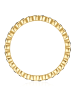 Glanzstücke München Ring aus Sterling Silber mit Zirkonia in gelbgold