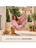 AMANKA XXL Outdoor Hängesessel Key West rosa