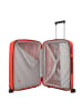 travelite Burano 4 Rollen Kofferset 3-teilig mit Dehnfalte raspberry