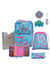 DerDieDas ErgoFlex Tiny Schulranzen-Set 6-teilig in Happy Pixel