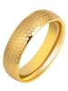 Adeliás Herren Ring aus Edelstahl in gold