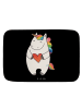 Mr. & Mrs. Panda Badeteppich Einhorn Herz ohne Spruch in Schwarz