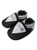 Bemesu Baby Krabbelschuhe aus Leder, weiche Lauflernschuhe mit rutschfester Sohle 