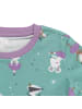 Schlummersack Kinder-Shorty aus Bio-Baumwolle in Mint-Lila