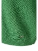 More & More kurze, shiny Struktur-Strickjacke in green