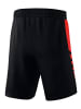 erima Six Wings Shorts in schwarz/rot