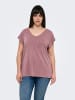 ONLY Carmakoma Top in Rose Brown
