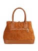 Florence Leder Schultertasche Florence Tasche tan, hellbraun ca. 36cm
