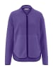 Hessnatur Fleece-Jacke in violett