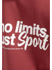 SMILODOX Hoodie Fortes in Bordeaux