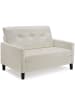 tectake Sofa Viborg, 121,5 x 77 x 91 cm, creme