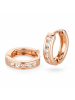 schmuck23 Creolen 925 Silber 0,3 cm x 1,2 cm