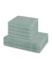 Möve 4 X Handtuch 2 X Duschtuch im Set Bliss in Reed green