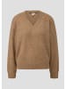 QS Strickpullover  in  84W0_braun