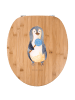 Mr. & Mrs. Panda WC Sitz Pinguin Lolli ohne Spruch in Braun