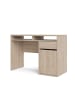 ebuy24 Schreibtisch Fula Braun 111 x 49 cm