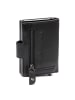 The Chesterfield Brand Barrea Geldbörse RFID Schutz Leder 7 cm in black