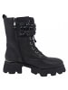 Alma en Pena Schnürstiefel  in Schwarz