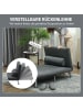 HOMCOM Schlafsessel in Dunkelgrau 75L x 70B x 75H cm