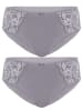 SUSA 2er Pack Slip Latina in champagner frosty lavender