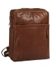 SPIKES & SPARROW Rucksack echt Leder in cognac