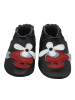 Bemesu Baby Krabbelschuhe aus Leder, weiche Lauflernschuhe mit rutschfester Sohle 
