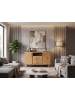 FineBuy Sideboard in Braun / MDF / 150x40x95
