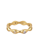 Elli Ring 925 Sterling Silber in Gold