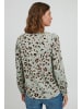Fransa Langarmbluse FRESIDA 3 Blouse - 20610201  Langarmbluse mit V-Ausschnitt in Grün