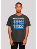 F4NT4STIC Oversize T-Shirt The Beatles Retro in schwarz
