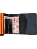 Secrid Geldbörse Twinwallet Matte in Night Blue-Orange