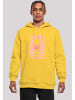 F4NT4STIC Hoodie Machine Gun Kelly Full Body in taxi yellow