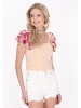 IZIA Women Bodysuit in beige