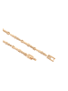 faina Women Segmented Link Bracelet in Rose Gold