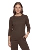 Betty Barclay Basic Shirt mit Rundhalsausschnitt in Light Maroon
