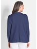 GOLDNER Cardigan in langer offener Form in marine