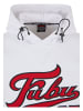 FUBU FUBU Kapuzenpullover in white/red