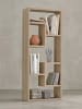 KADIMA DESIGN Wandregal: Modernes Design, vielseitige Verwendung, Spanplattenmaterial in Beige
