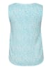 KAFFE curve Top KCami Regular fit in Blue Atoll Petit Fleur