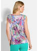 GOLDNER Sommertop mit Palmen-Muster in bunt / gemustert