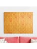 WALLART Leinwandbild Gold - Take the Cake Gold und Rose in Rosa